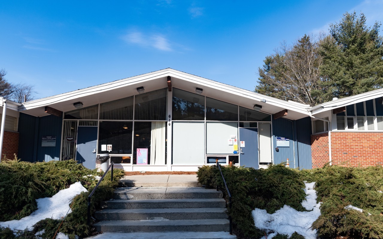 Exterior of Post Road Pediatrics office